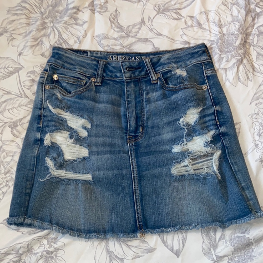 American Eagle jean skirt